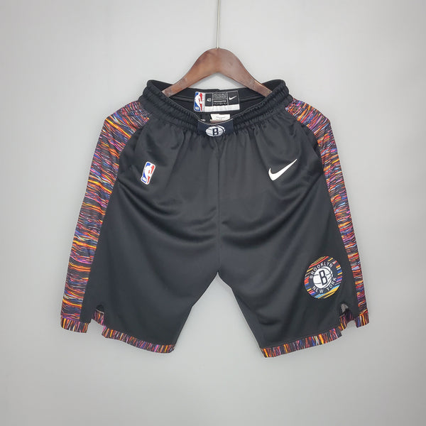 Short Brooklyn Nets City version black NBA