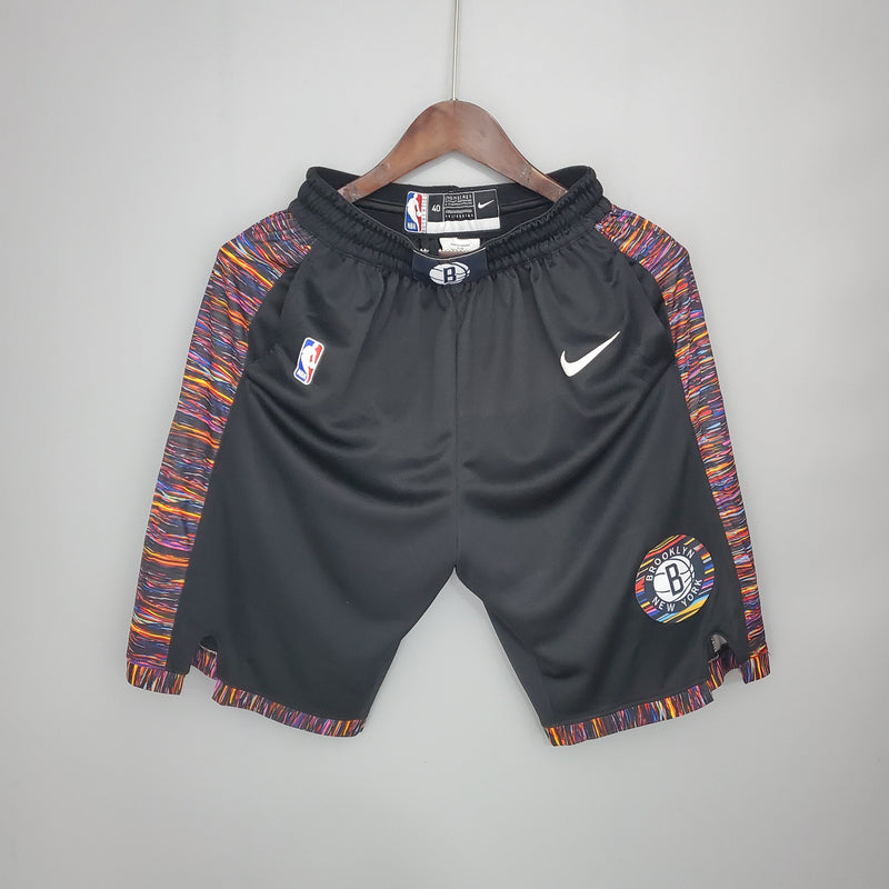 Short Brooklyn Nets City version black NBA