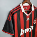 Jersey AC Milan Retro 09/10 - Red e Negra