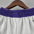 Short 75th anniversary Los Angeles Lakers white NBA