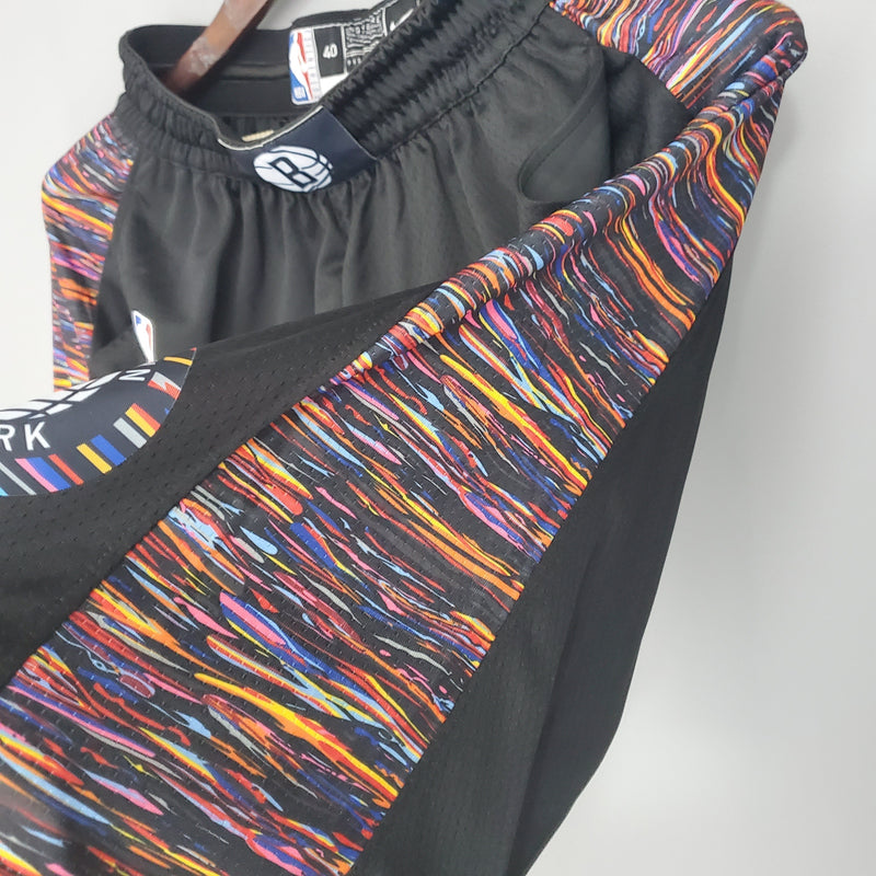 Short Brooklyn Nets City version black NBA