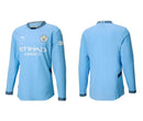 Jersey Manchester City - Long Sleeve - Home 24/25