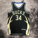 Jersey Sleeveless Milwaukee Bucks Masculina Statement Edition