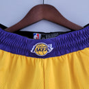 Short 75th Anniversary Los Angeles Lakers Yellow NBA