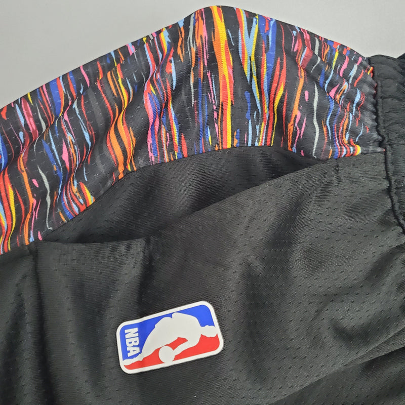 Short Brooklyn Nets City version black NBA