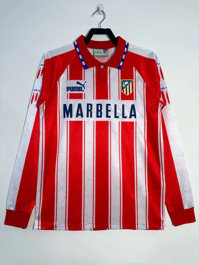 Jersey Retro Atletico Madrid 94/95 - Long Sleeve