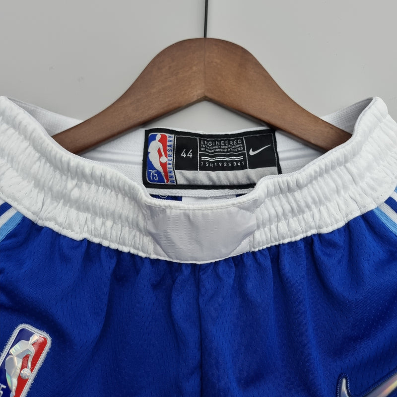 Short 75th Anniversary Los Angeles Lakers Blue NBA