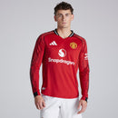 Jersey Long Sleeve Manchester United Home 25/26