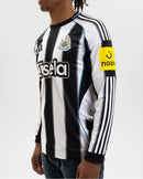 Mens Long Sleeved Newcastle United Home Shirt 25/26