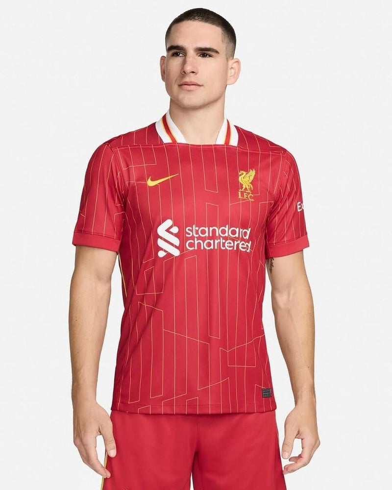 Liverpool Home Jersey - Special Edition - Champions 24/25 and Gold Trolphy