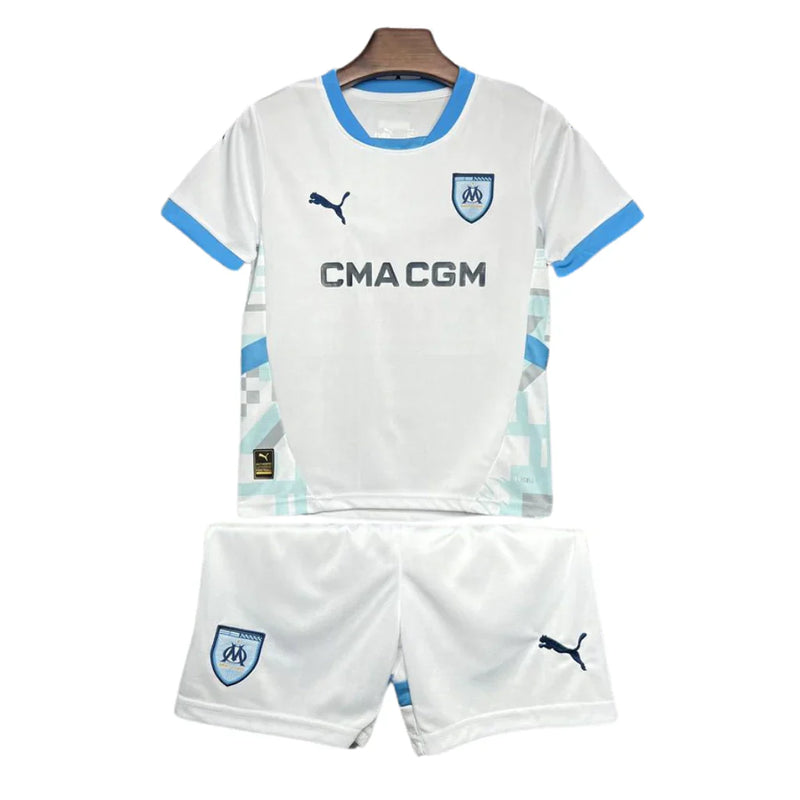 Kids kit Olympique de Marseille Home 24/25