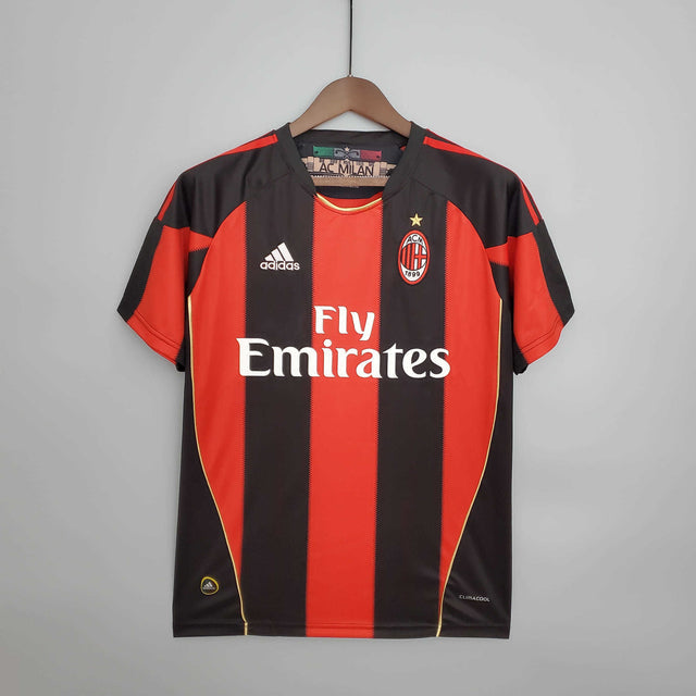 Jersey AC Milan Retro 2010/2011 - Red e Negra