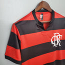 Jersey Flamengo Retro 1978/1979 Red e Negra
