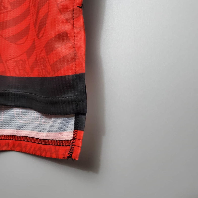 Jersey Flamengo Retro 1995 Red e Negra -