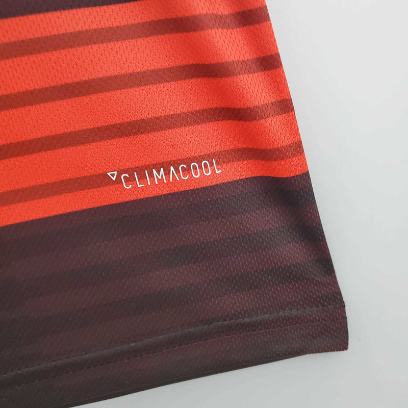 Jersey Flamengo Retro 2018/2019 Red e Negra -