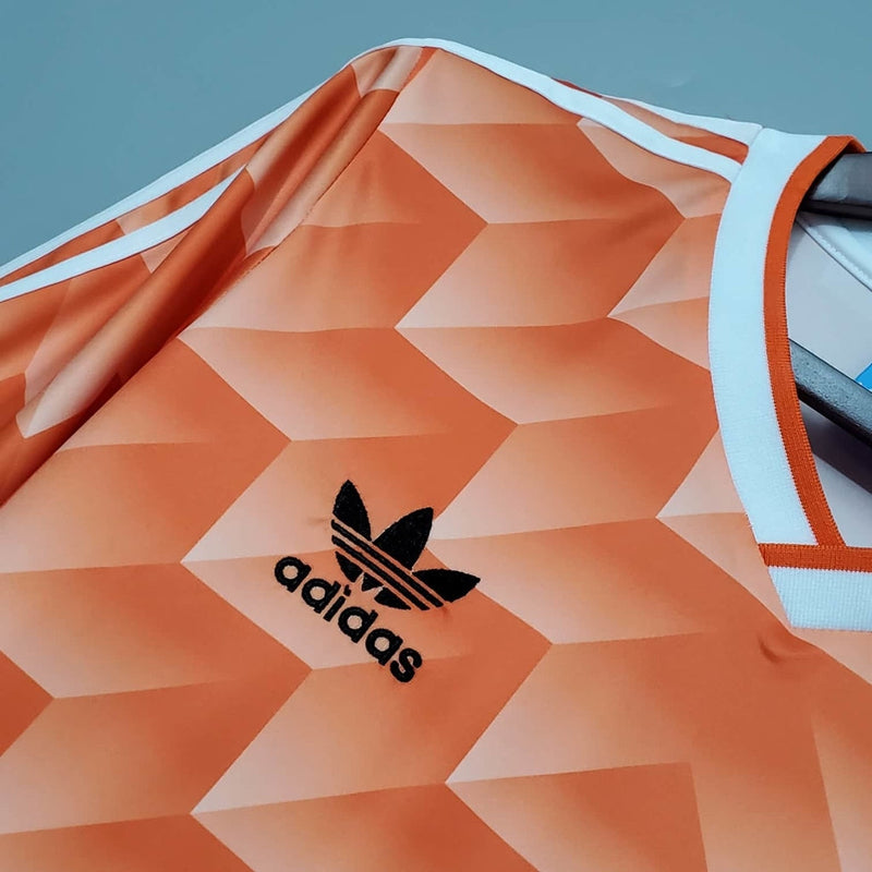 Jersey Holanda Retro 1988 - Orange