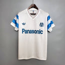 Jersey Marseille Retro 1990 White -